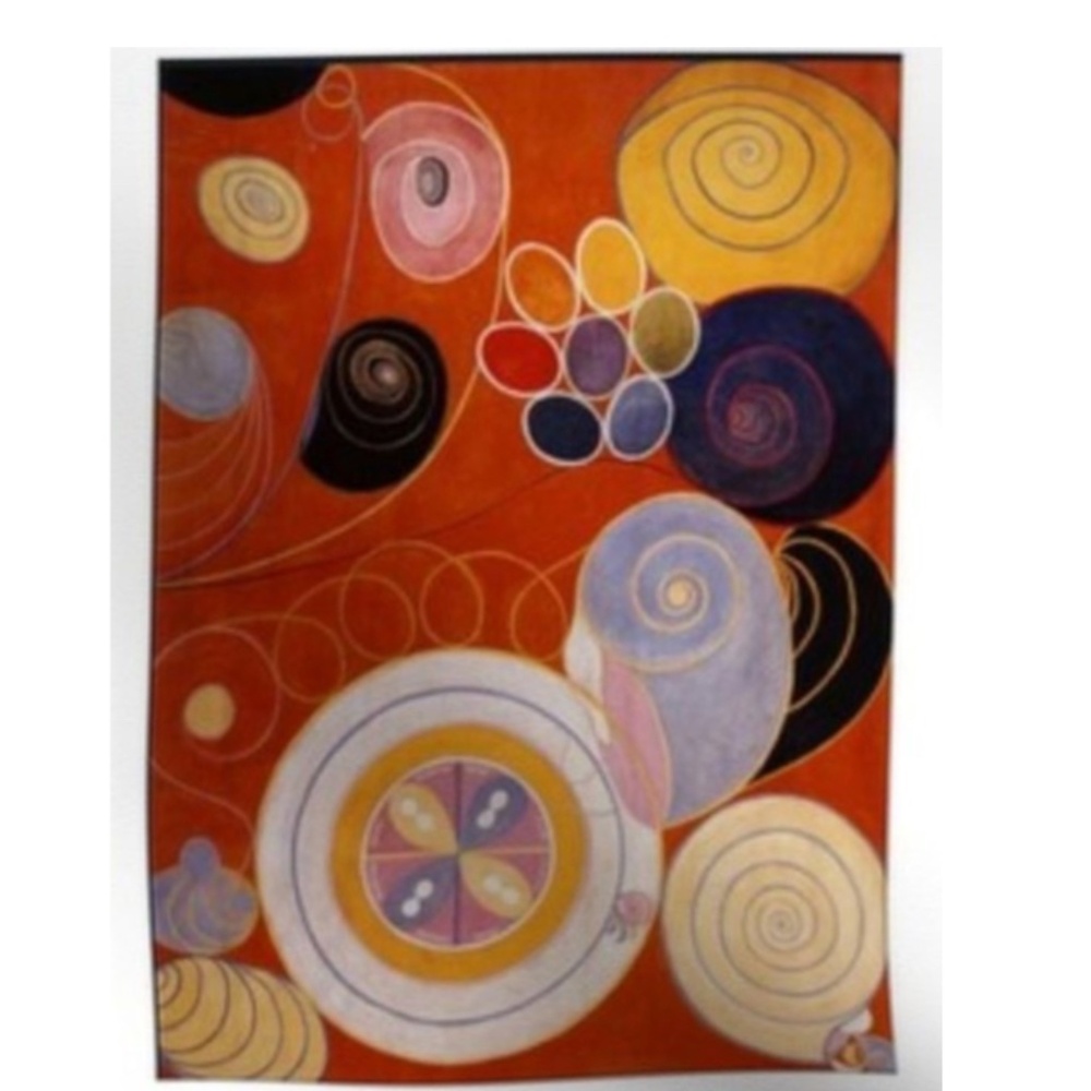 Fabric Appliqué, Hilma af Klint, Cotton - Picture 2 of 2